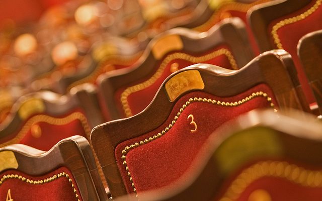 City Varieties seats City Varieties auditorium seats in the close up