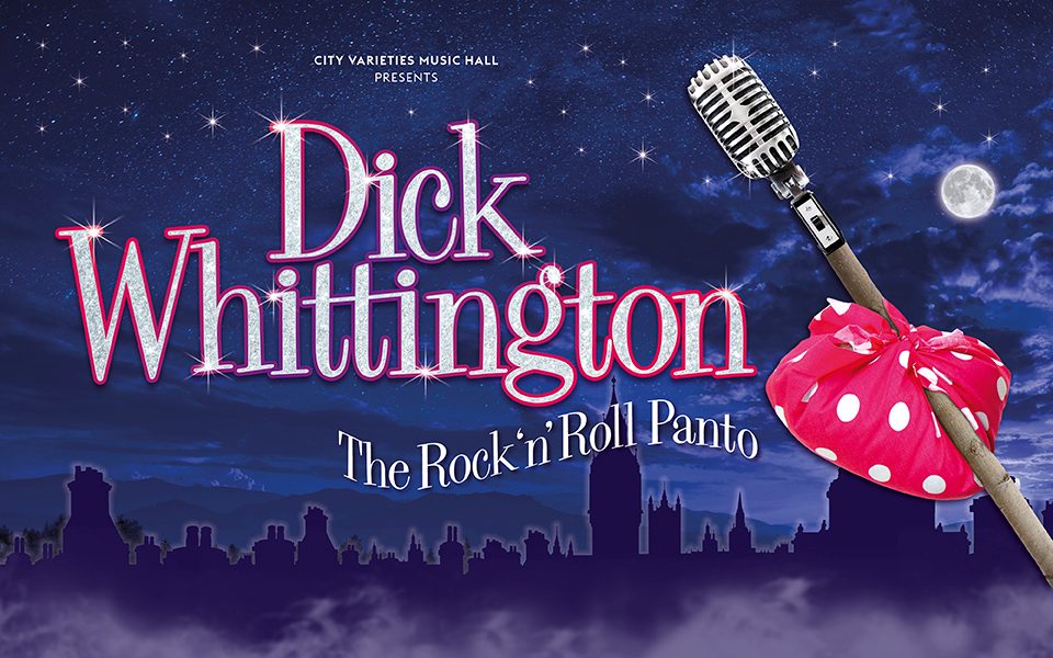 Dick Whittington Rock n Roll Panto Title Treatment