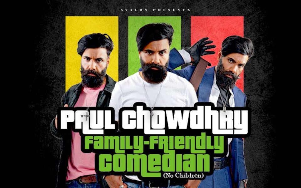 Paul Chowdry Family-Friendly Comedian Poster
