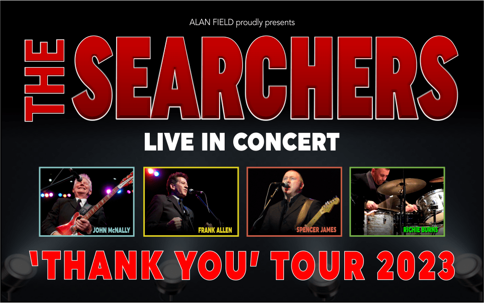 The Searchers Live in Concert poster