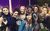 Bryony Jameson with the cast of SIX Bryony Jameson with the cast of SIX