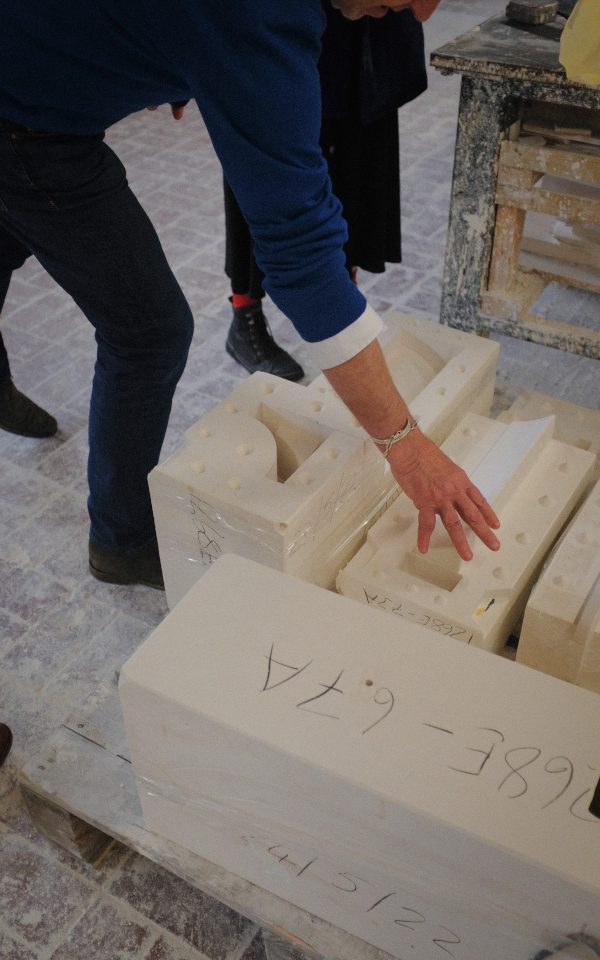 Facade samples in different shapes and sizes