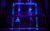 Jersey Boys Production Photo Blue lighting on the actors playing the four seasons