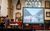 HAZ Heritage Open Day - Michael Godsall - 11.09.21-26 A screen in a church showing heritage images