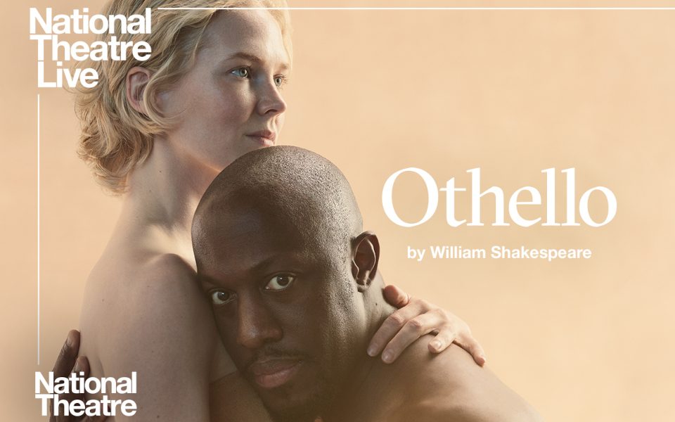 National Theatre Live: Othello poster starring Giles Terera and Rosy McEwan