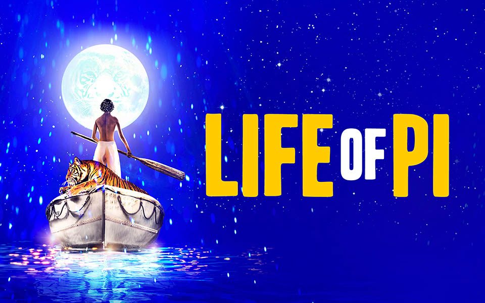 Life Of Pi Poster tiger on boat