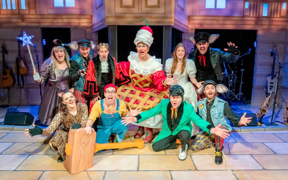 The cast of Dick Whittington. Credit Ant Robling