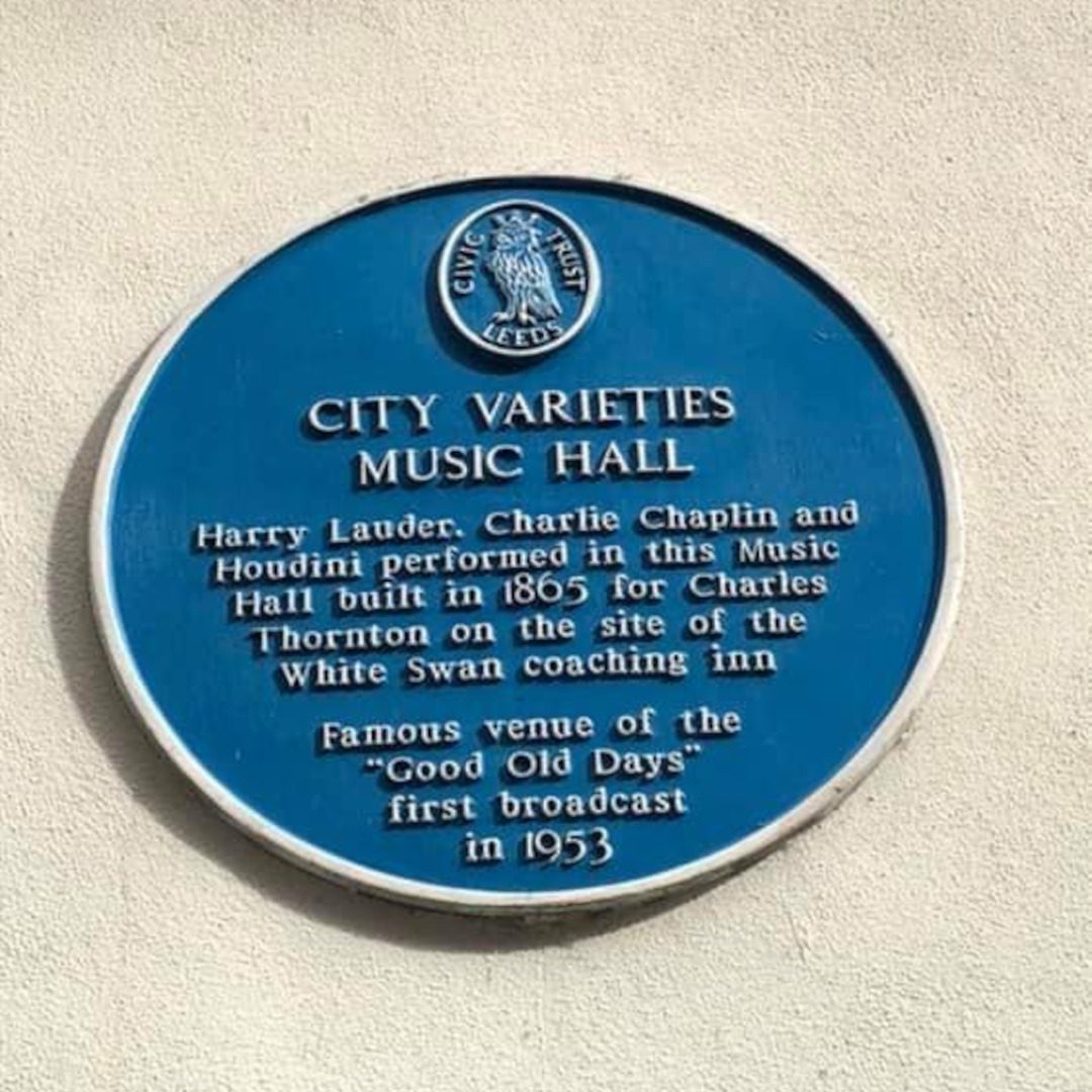 City Varieties Music Hall Heritage Blue Plaque