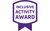 SIAA Logo A purple logo ribbon, reading Inclusive Activity Award