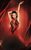 Faye Brookes Faye Brookes in a red dress in a dance pose with her arm in the air in front of a red curtain.
