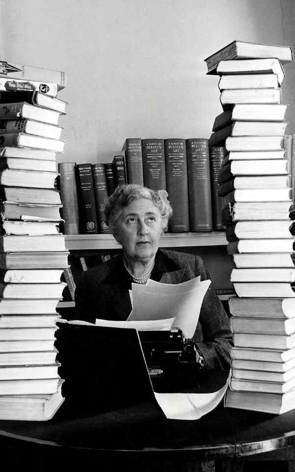 Agatha Christie. Credit: Popperfoto/Getty