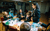 World of Work with Trinity Academy Leeds Six year 7 pupils sat around a table in the learning suite creating a mood board together.