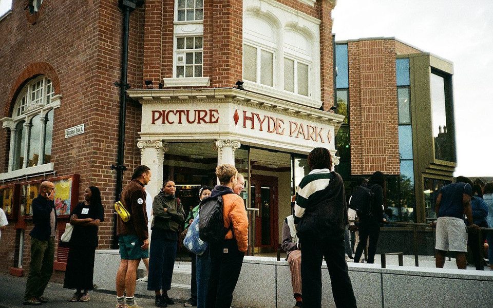 Hyde Park Pictures House is welcoming its audience to enter the venue.