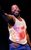 Darrel Bailey in Yippee Ki Yay Darrel Bailey in Yippee Ki Yay, wearing a blood stained vest. Credit: Steve Ullathorne