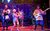 Robin Hood: The Rock 'n' Roll Panto (2015) The cast of Robin Hood: The Rock 'n' Roll Panto on stage playing instruments, 2015. Credit: Tony O'Connell