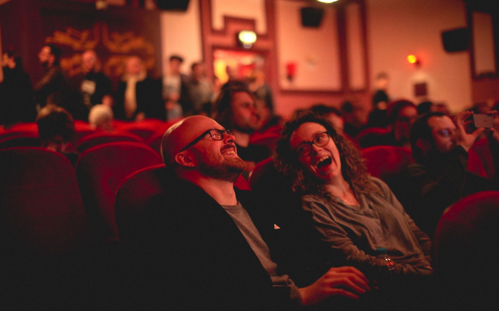 Audience in the auditorium at Hyde Park Picture House