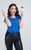 Brooke Vincent Brooke Vincent in a blue top and leather trousers crossing her fingers and holding up a lottery ticket.