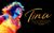 Tina: The Tina Turner Musical Image of Tina Turner with a rainbow tinge to the image. Tina is smiling wide in a gold fringe dress. Text reads Tina: The Tina Turner Musical. Presented in association with Tina Turner.