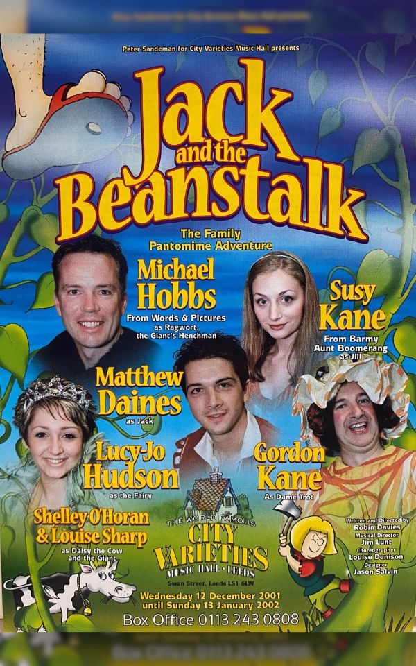 The poster for Jack and the Beanstalk, 2001