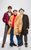 Only Fools and Horses: The Musical The cast of Only Fools and Horses - Tom Major, Sam Lupton and Paul Whitehouse in costume as the original characters.