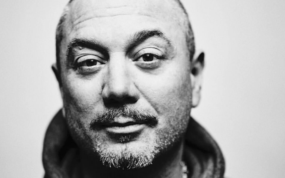Black and white headshot of Huey Morgan.