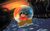 An American Tail LHT Standard - 960 x 600 (43) A cartoon mouse in clothes on a pool of water on a sponge surrounded by a bubble.