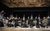 Fiddler on the Roof Ensemble perform a traditional wedding dance, with bottles balanced atop their hates, as they strike poses with one knee to the ground