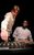 The Maladies Production at Seven Arts One man leans towards a mixing desk, whilst the other sits back and observes.