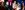 A collage of young people in theatre showing a young person in an auditorium, a young person in a leather jacket in front of the moon, a young person singing in a blazer, a young person playing a dentist, a young person in a fur coat and a young person playing Willy Wonka